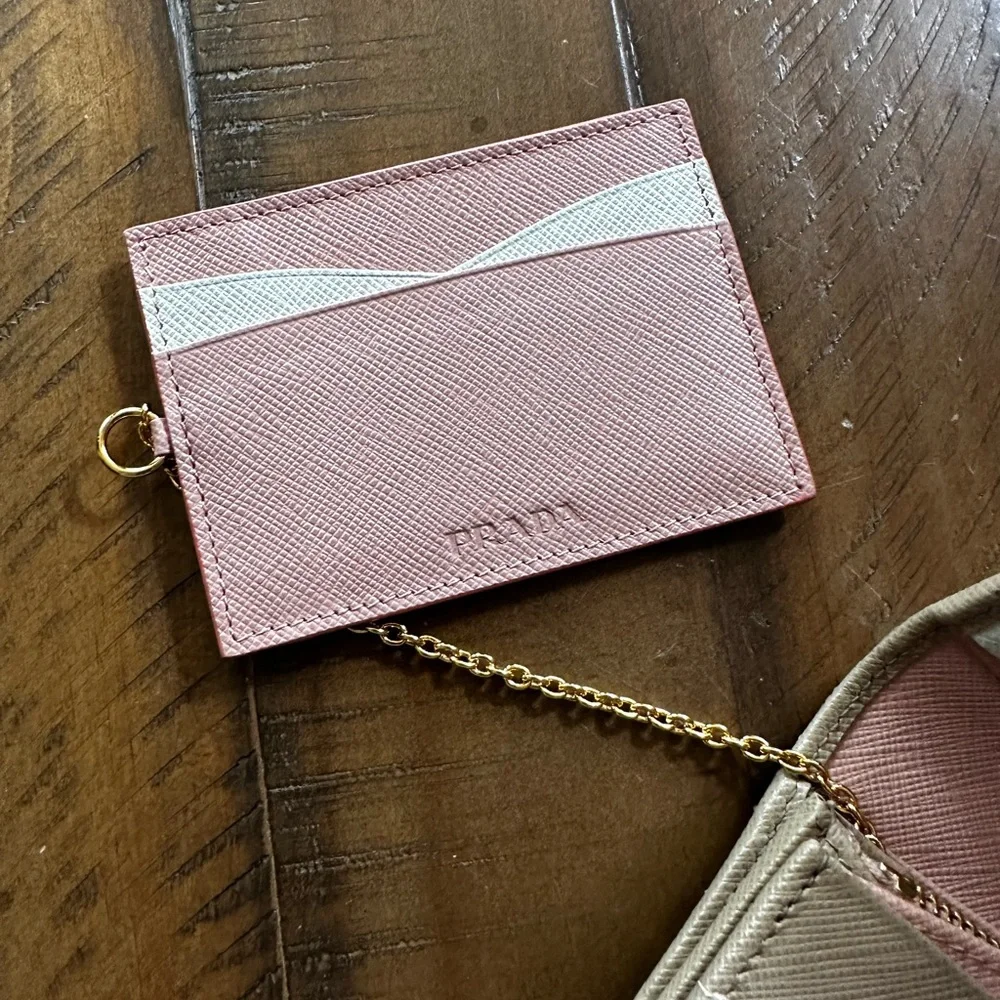 Prada Beige Saffiano Continental Wallet - Picture 7 of 16
